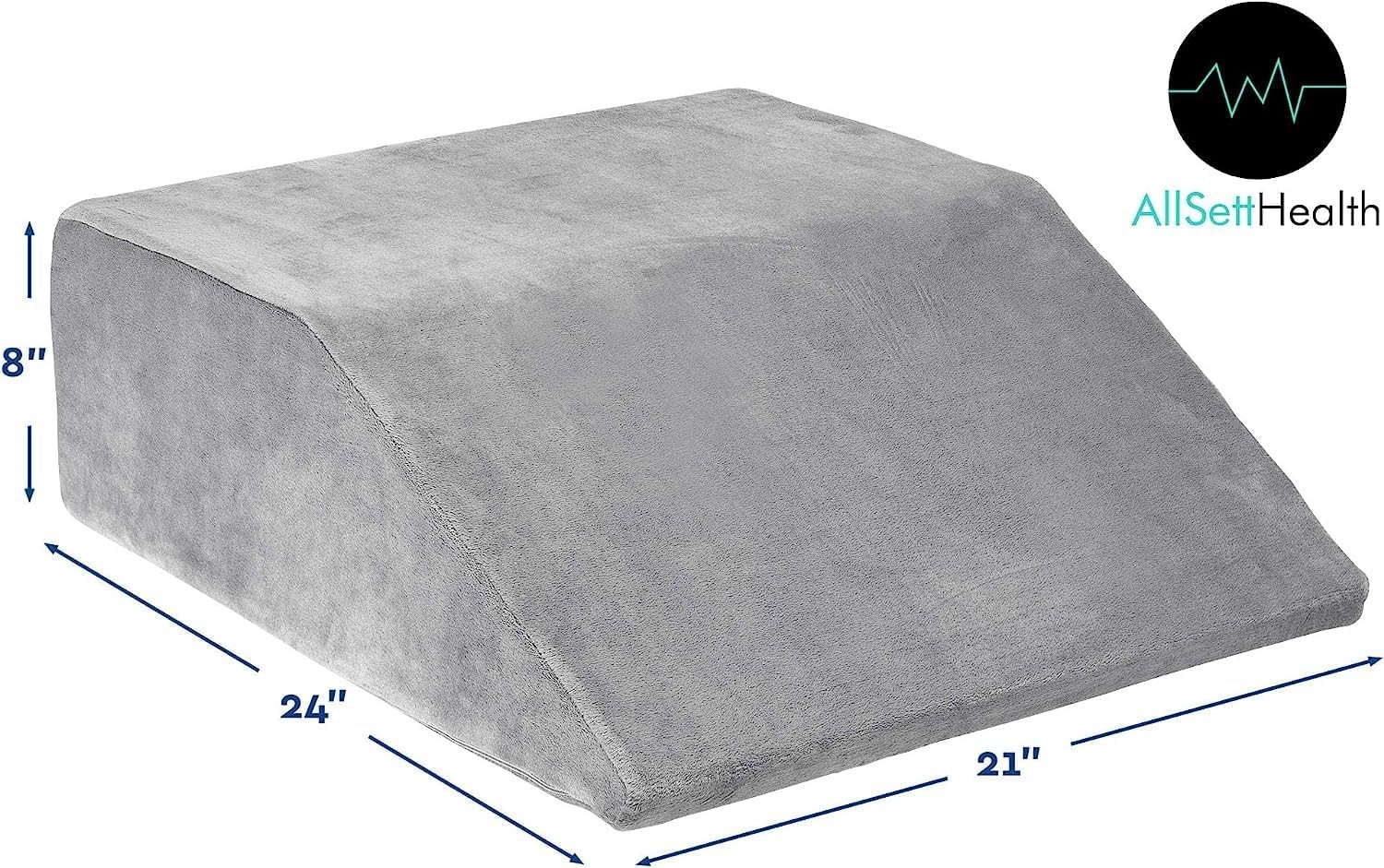 Leg Elevation Pillow - Memory Foam Leg Elevating Pillow | Leg Rest Wedge