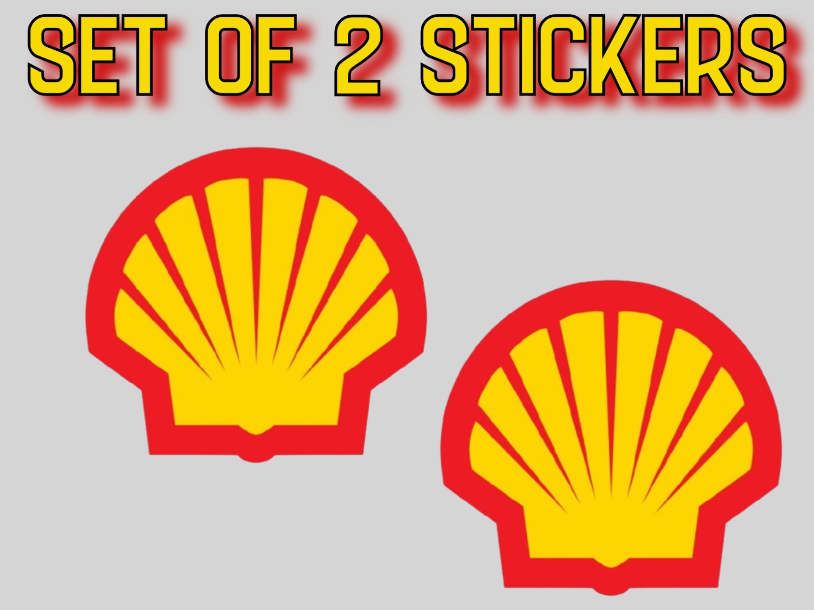 SHELL OIL RACING DECAL STICKER USA MADE TRUCK HELMET VEHICLE WINDOW WALL CAR