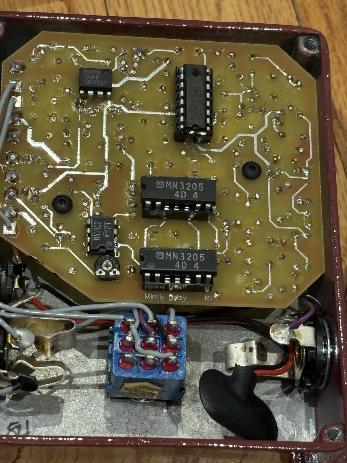 Homebrew HBE Mimic Mock II Analog Delay Pedal