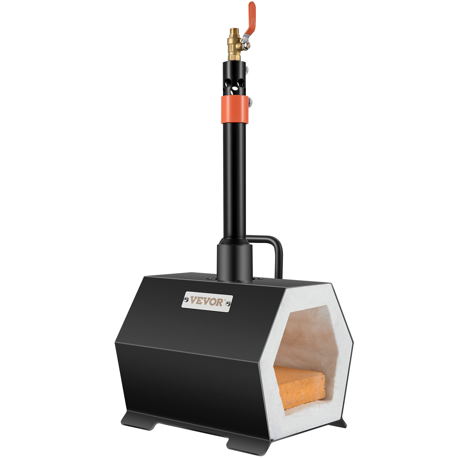 VEVOR 1b Gas Propane Forge Furnace Burner Blacksmith Farrier Knife Metal Forging