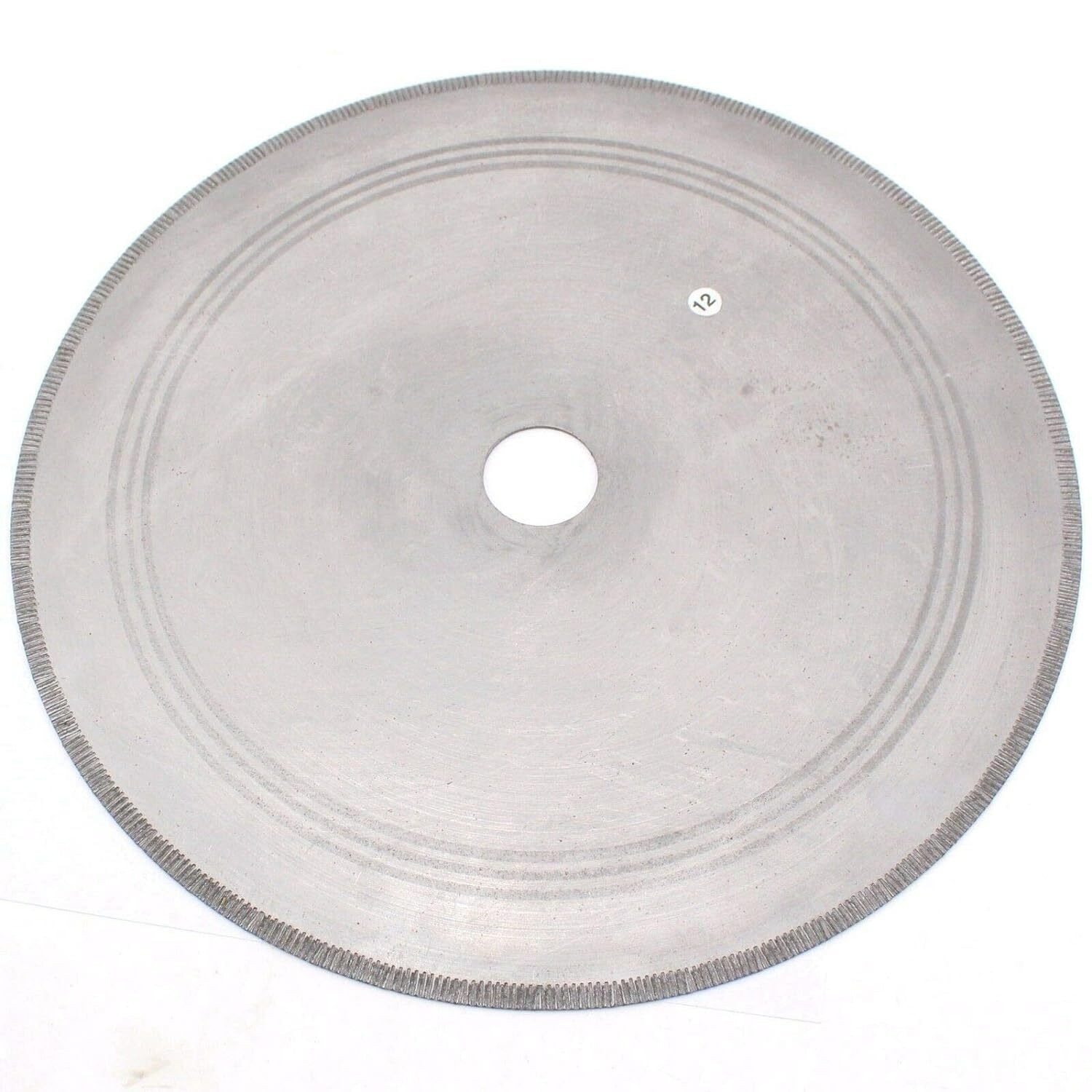 Diamond Blade Lapidary Saw 16mm Arbor Thin Notched Rim Wet Saw for Rock Cutting