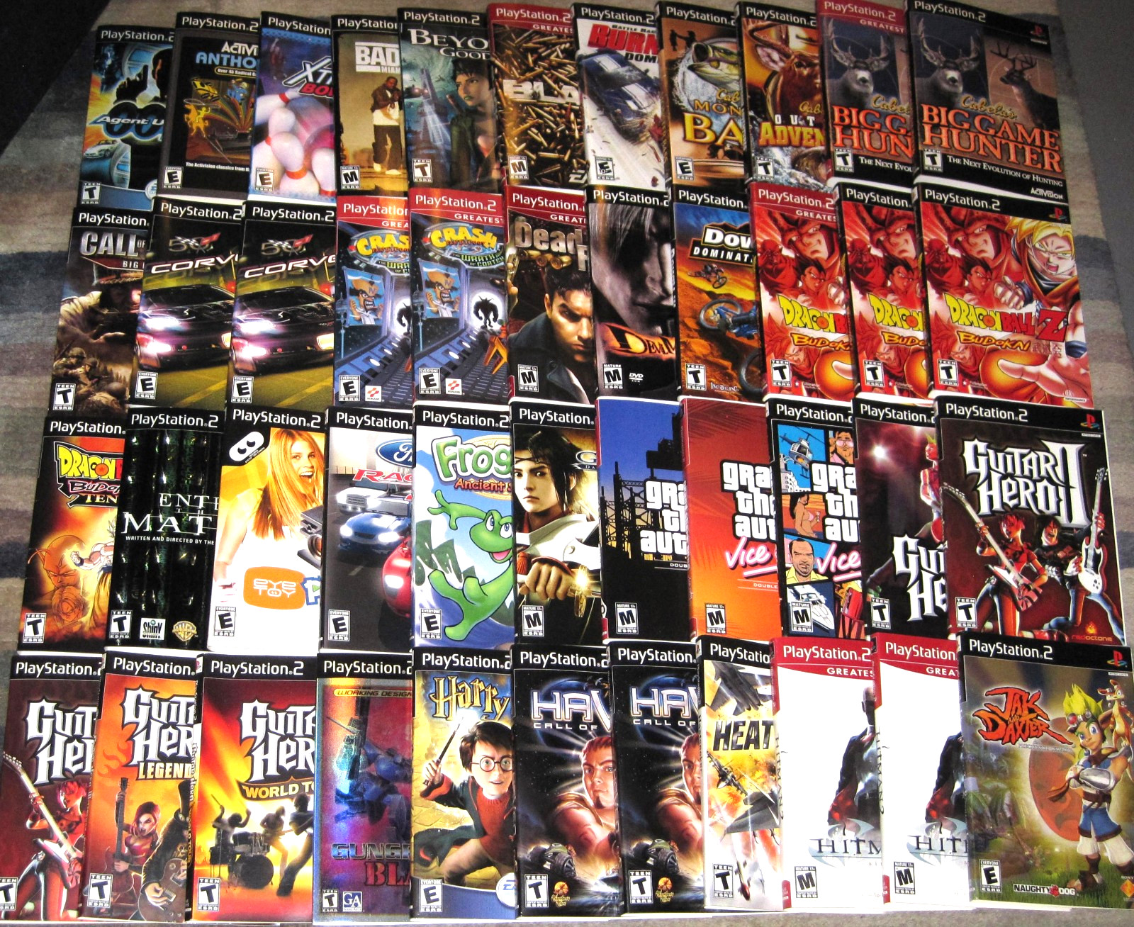 Authentic Playstation 2 PS2 Case Cover Art Only - Very Good - You Choose - B2G1