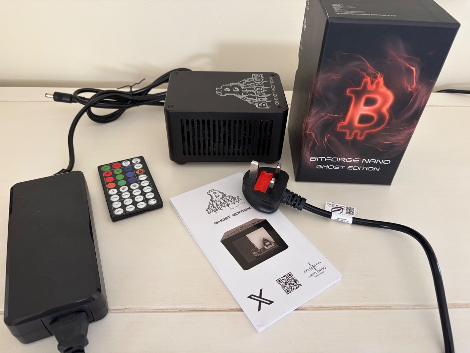 New BitForge Nano Ghost Edition Solo Bitcoin Solo Miner