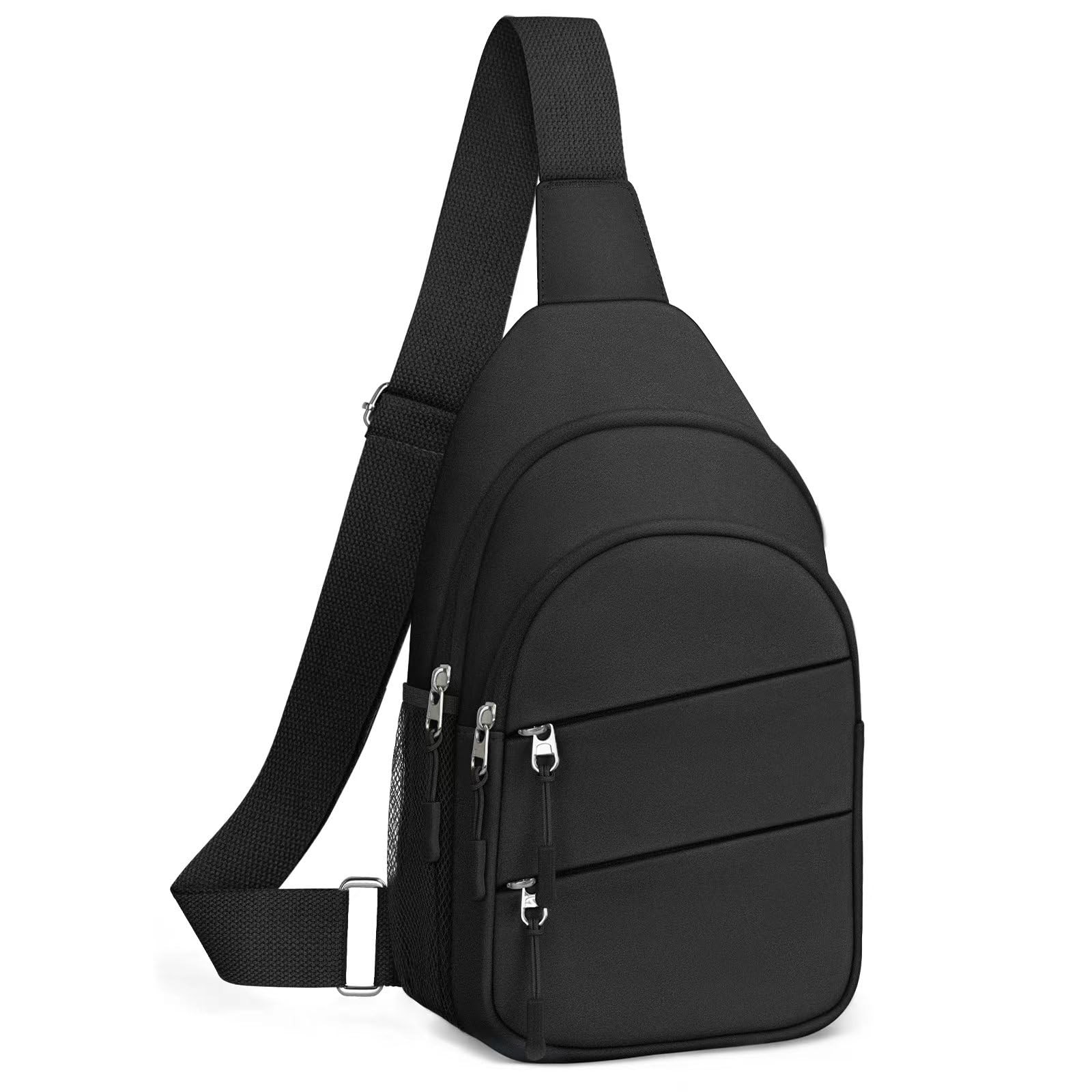 Lightweight Anti-Theft Crossbody Bag for Travel, Small Hiking Backpack for All