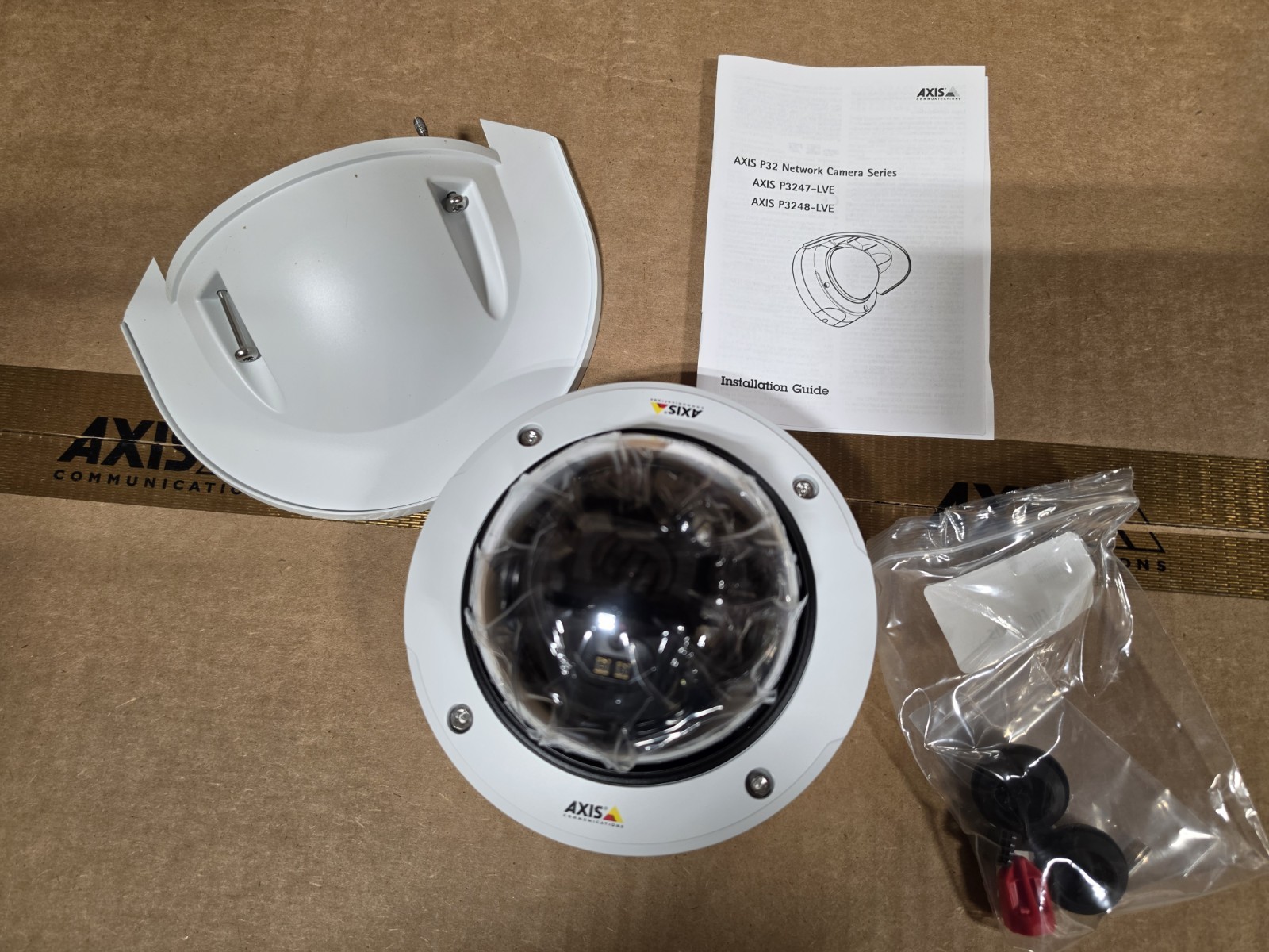 Axis P3248-LVE (01598-001) Dome Network Camera 4K Resolution