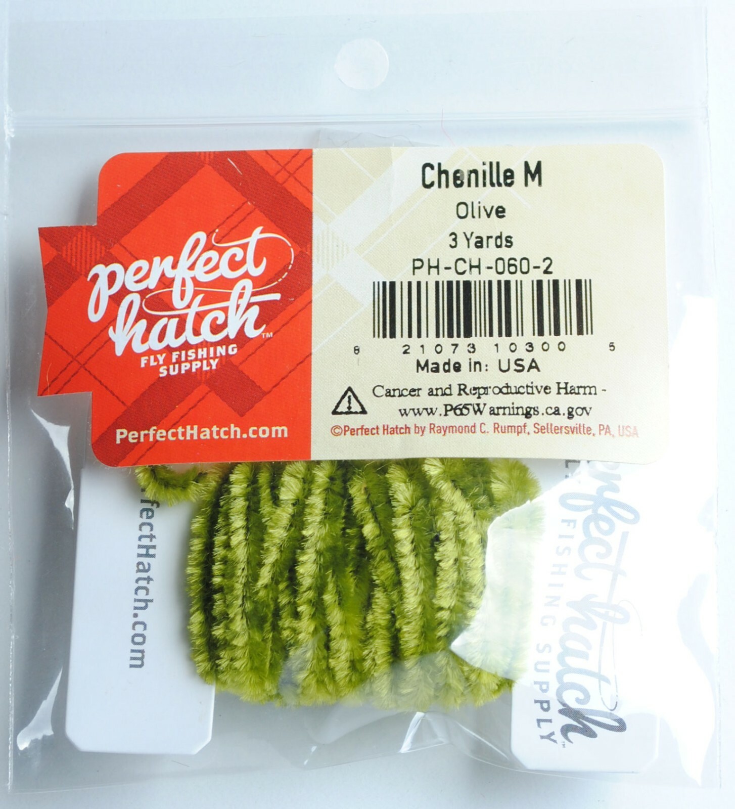 Perfect Hatch Chenille - Medium (Wooly Bugger)