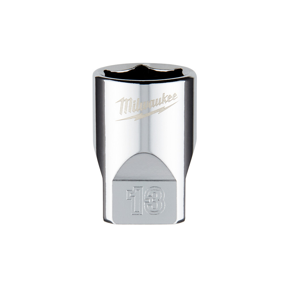 Milwaukee 45-34-9039 1/4 Drive 13mm Metric 6-Point Socket