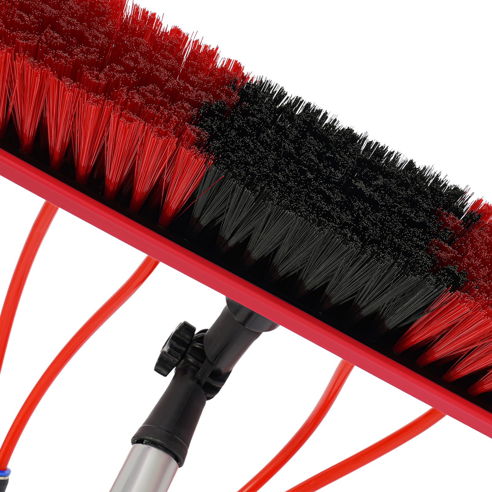Solar Panel Cleaning Brush Outdoor Window Adjustable Pole Cleaning Kit
