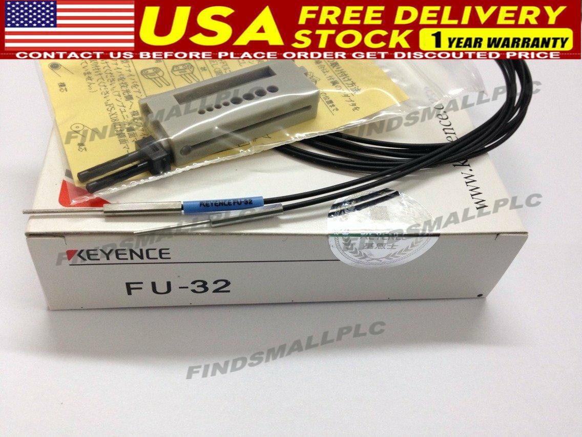 One Keyence FU-32 Fiber Optic Sensor New In Box Fast Shipping
