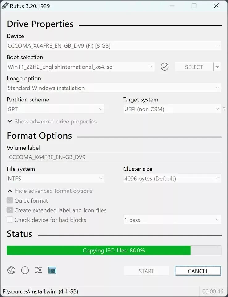 RUFUS 4.9 2025 Edition USB ISO Burning Software ~ ISO to USB Burner CD