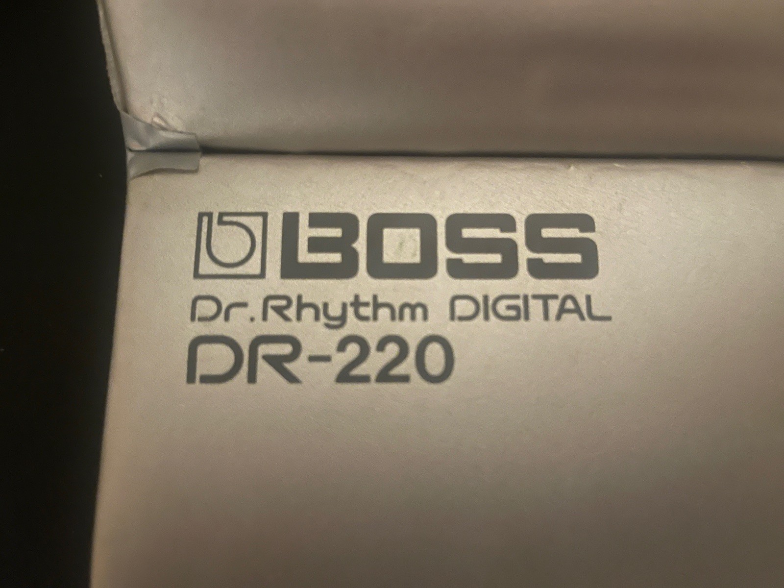 Boss Dr.Rhythm DR-220 Silver Carry Case for drum machine original