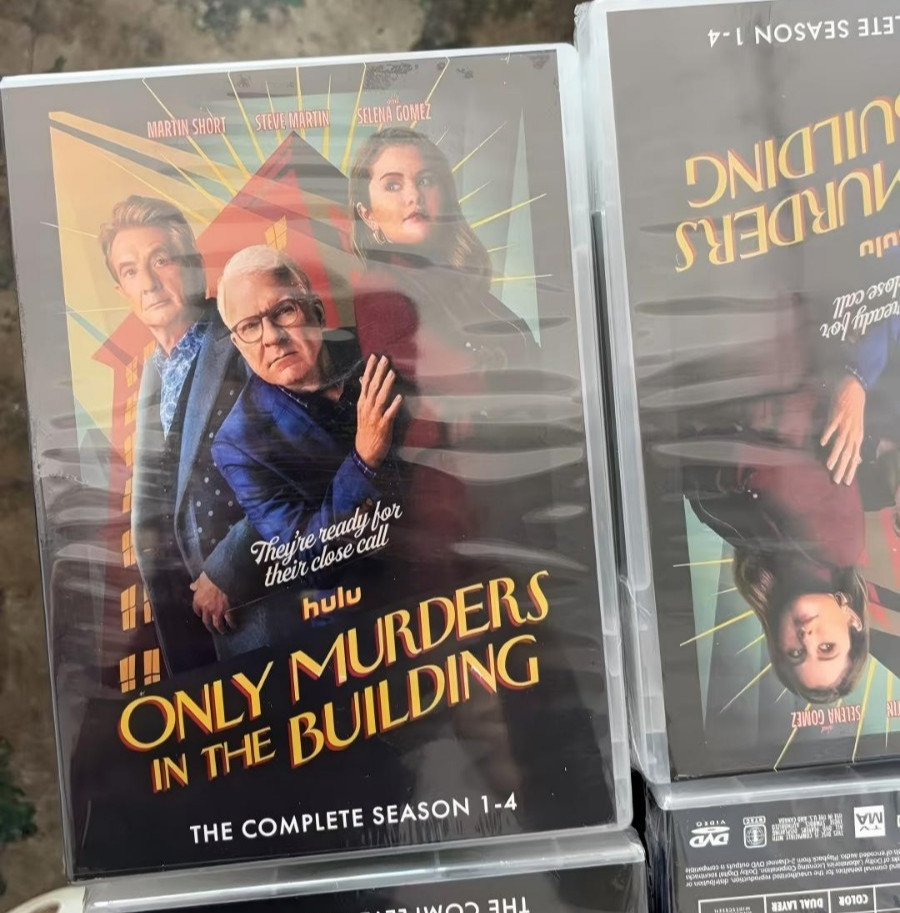 Only Murders in the Building: Seasons 1-4 DVD 8-Disc Set Region 1 US Brand New