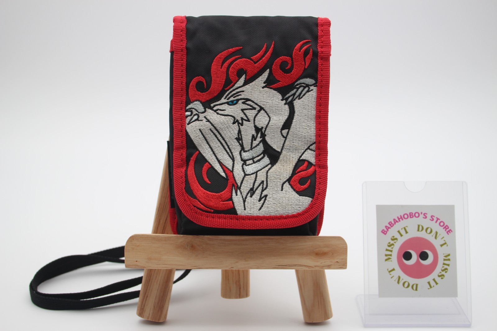 Pokemon Reshiram Carrying Case / Bag- Red with Strap for Nintendo 3DS | Japan