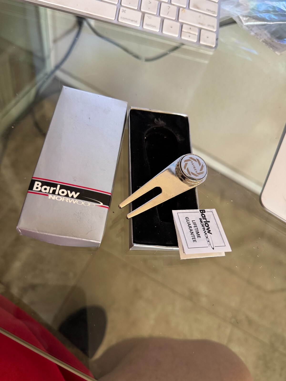 Vintage Barlow Norwood Divot Fixer Never Used in Original Box w/ship