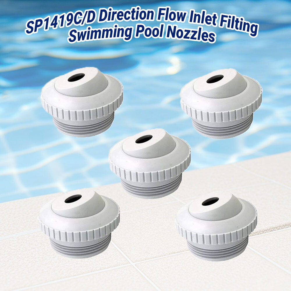 Pool Spa Slotted Opening Return Jet Fitting with 1-1/2" Inch MIP Thread
