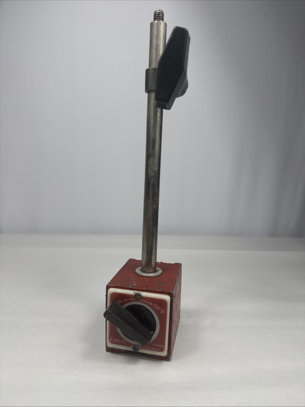 ENCO Magnetic Base Indicator Holder On Off Switch Machinist Tool Chicago