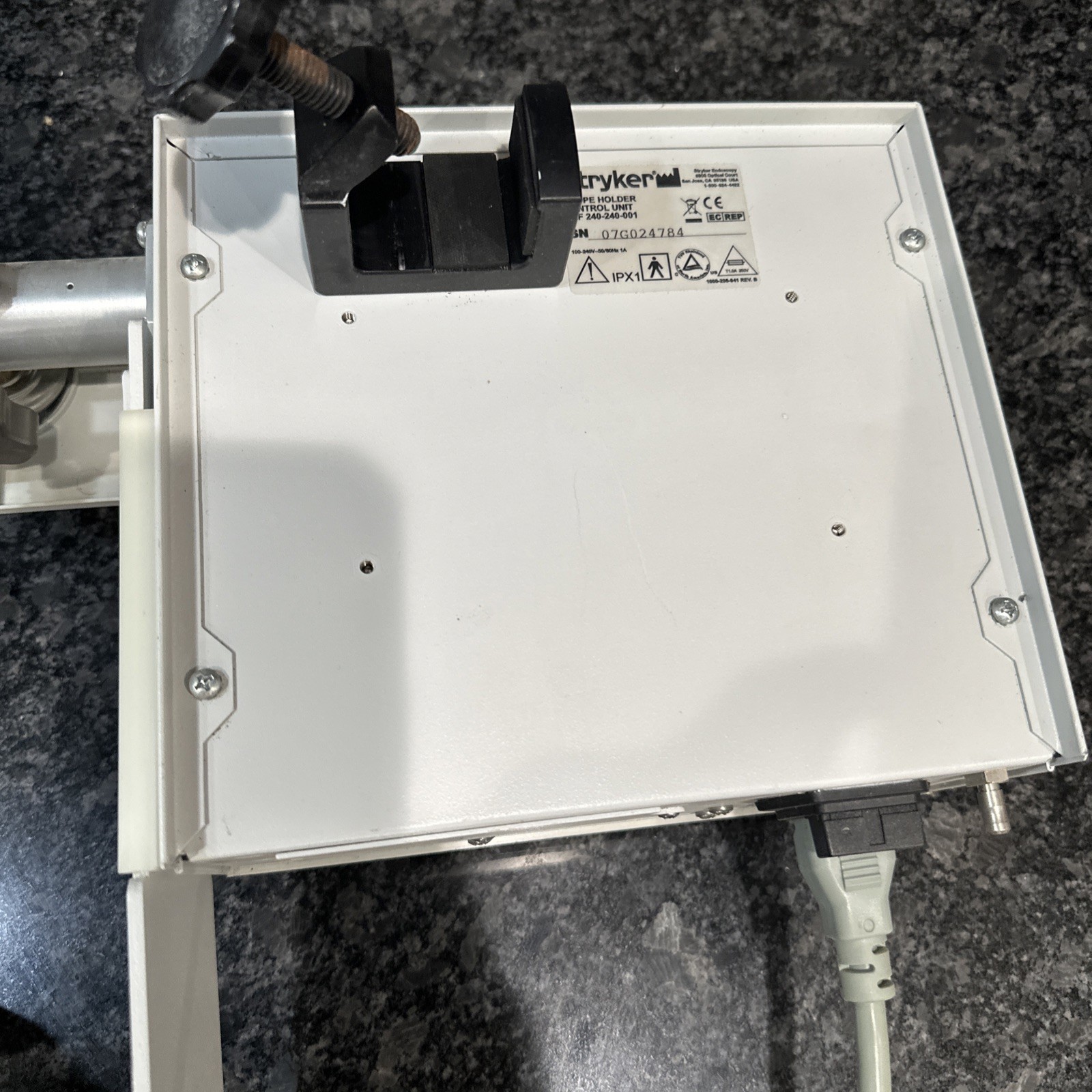 Stryker Endoscopy Wingman Ref 240-240-001 Scope Holder Control Unit ~ 36286
