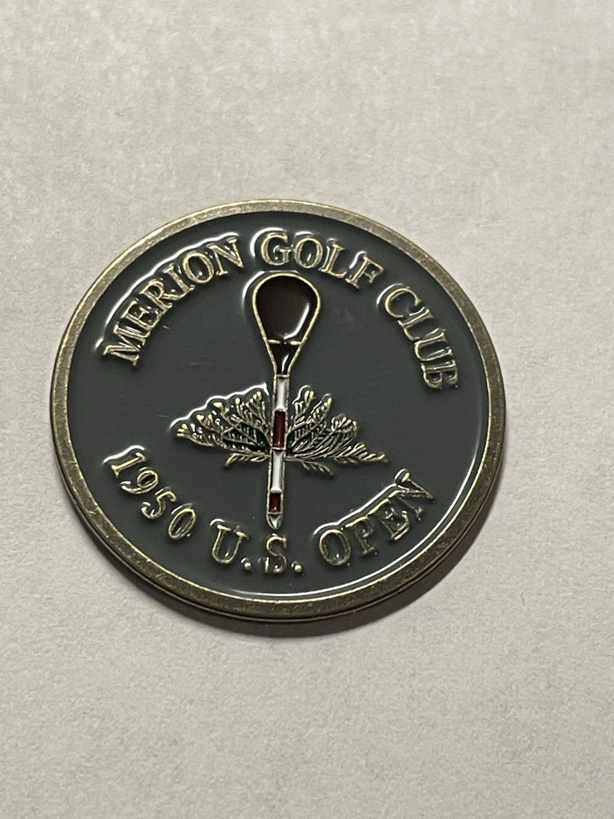 1950 U.S. Open Championship 1" Coin Golf Marker - Merion Golf Club