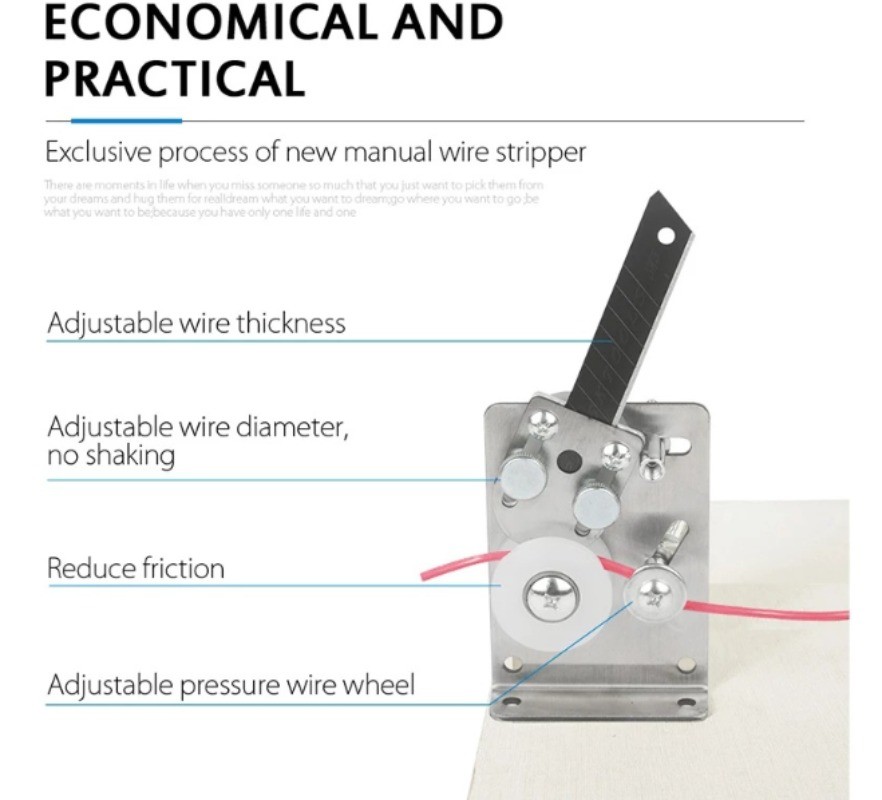 Manual Wire Stripper Scrap Wire Stripping Machine Wire Stripping Machine