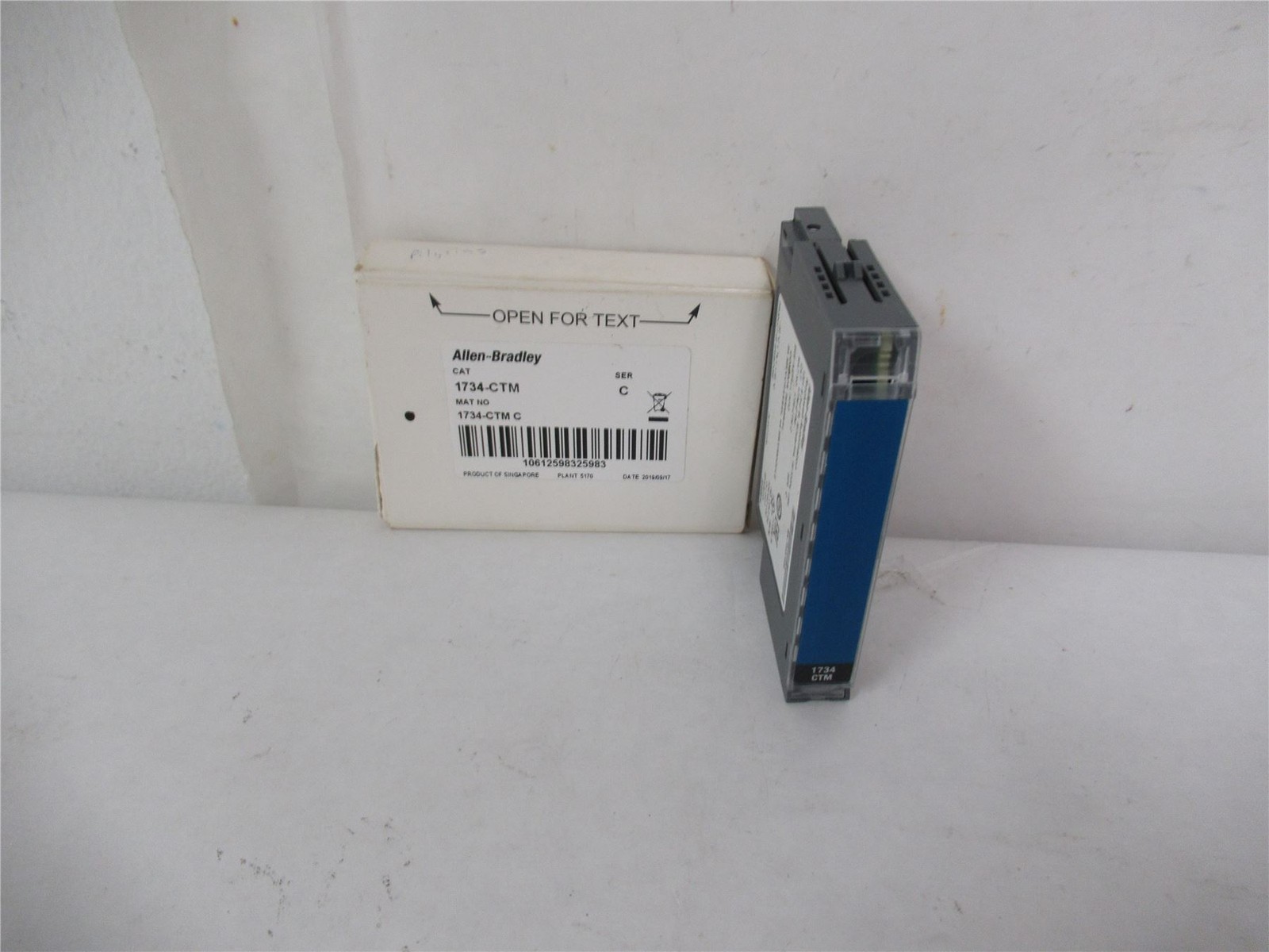 250068 New In Box; Allen-Bradley 1734-CTM Point I/O Terminal Module 250 Volts