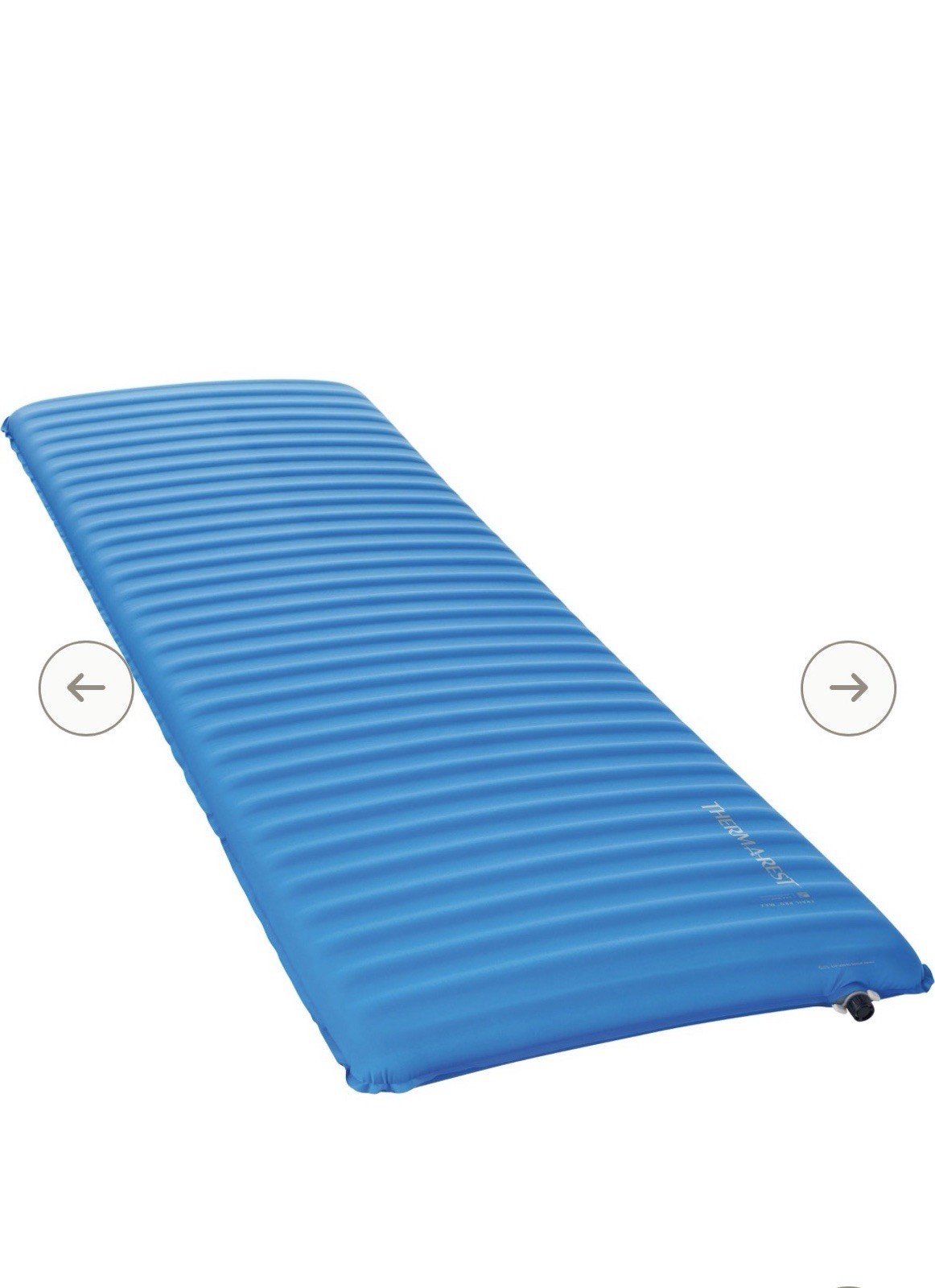 Thermarest Trail Pro Max Large Camping backpacking Sleeping Pad 4.4R Value
