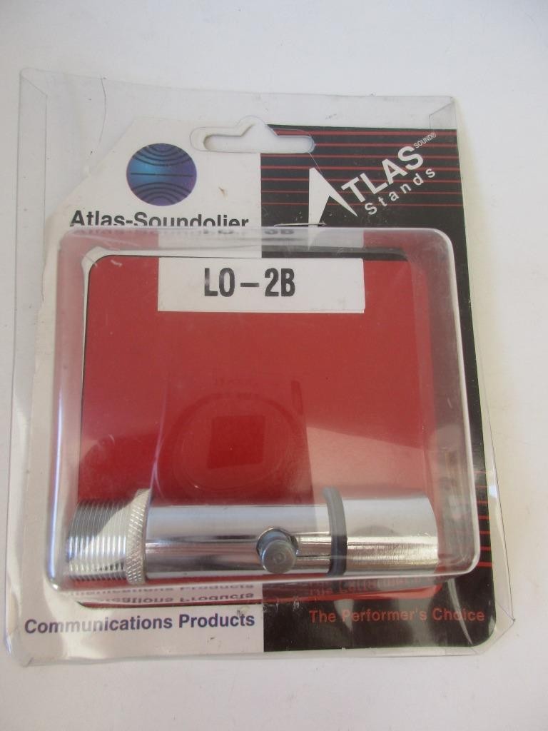 LO-2B Atlas Microphone Mount Lock On Accessory Adapter Fits 5/8"-27 Thread NOS