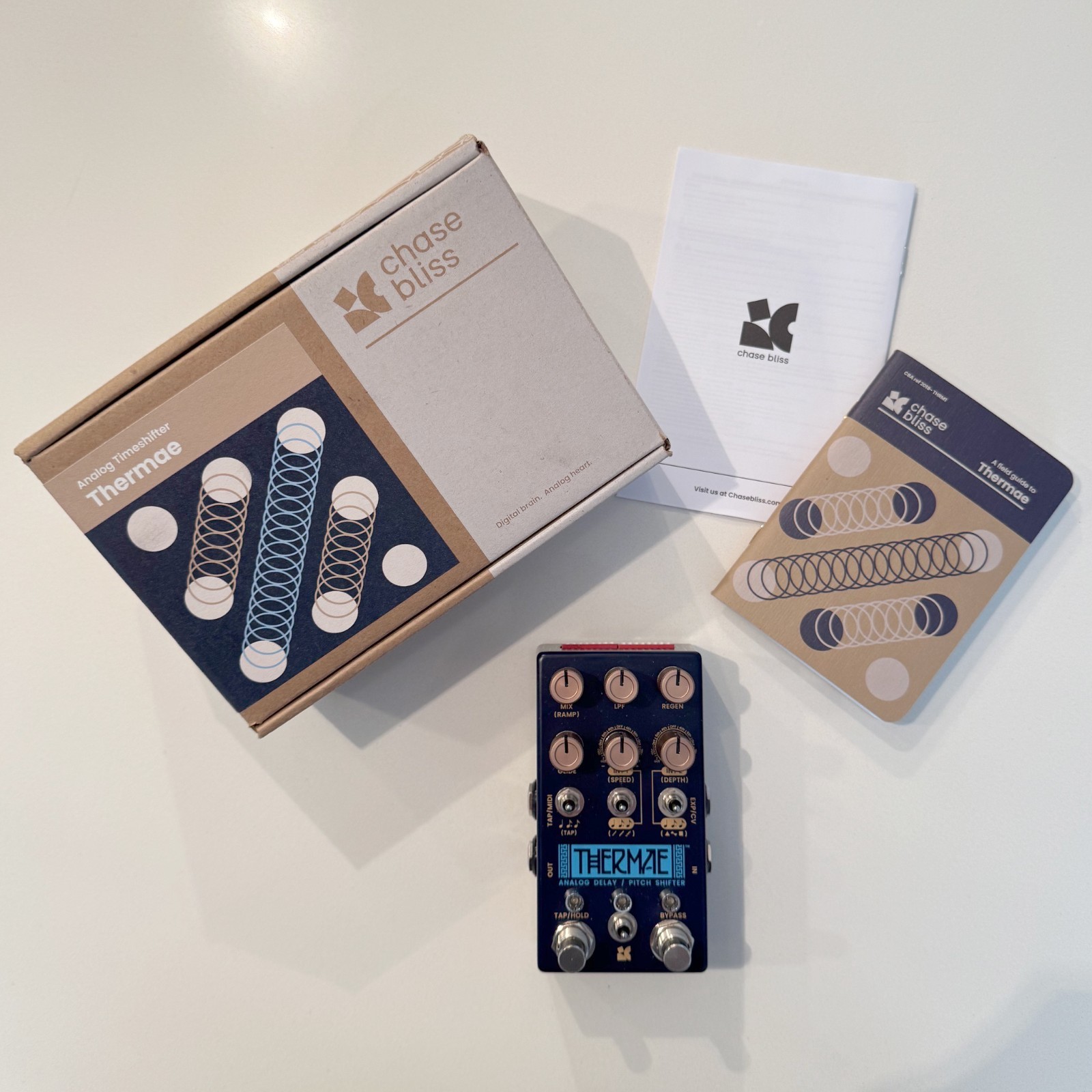 Chase Bliss THERMAE Analog Delay & Pitch Shifter effects Pedal