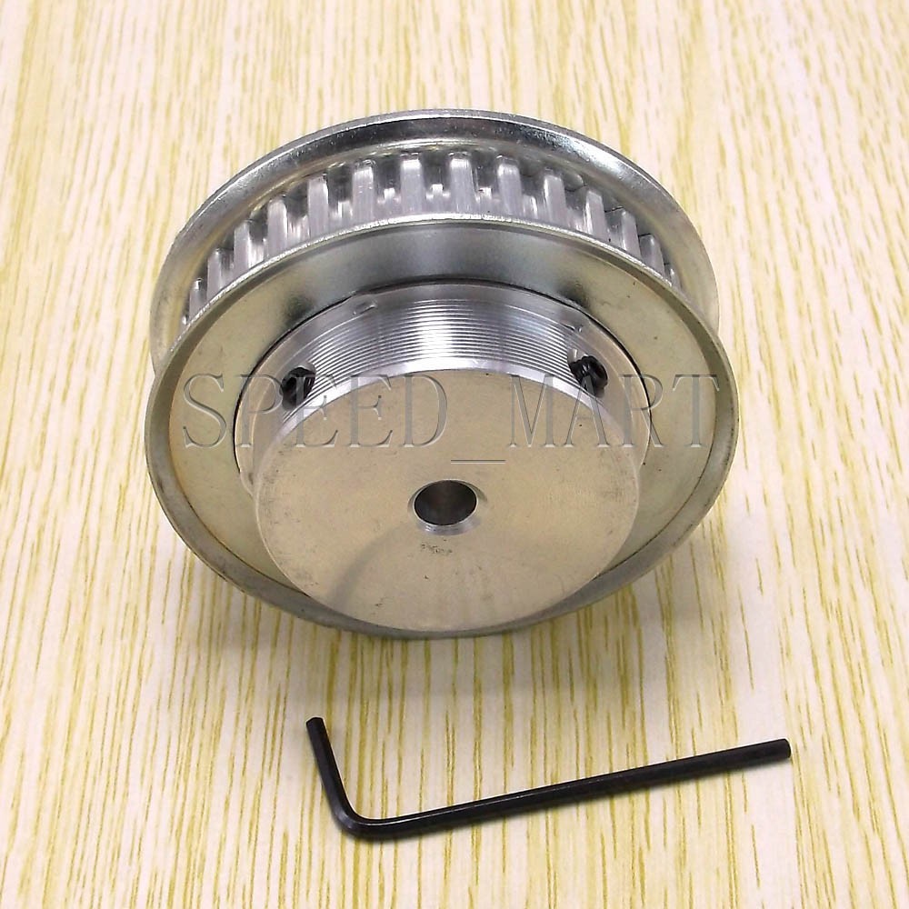 XL Type XL35T Aluminum Timing Belt Pulley 35 Teeth 10mm Bore for Stepper Motor