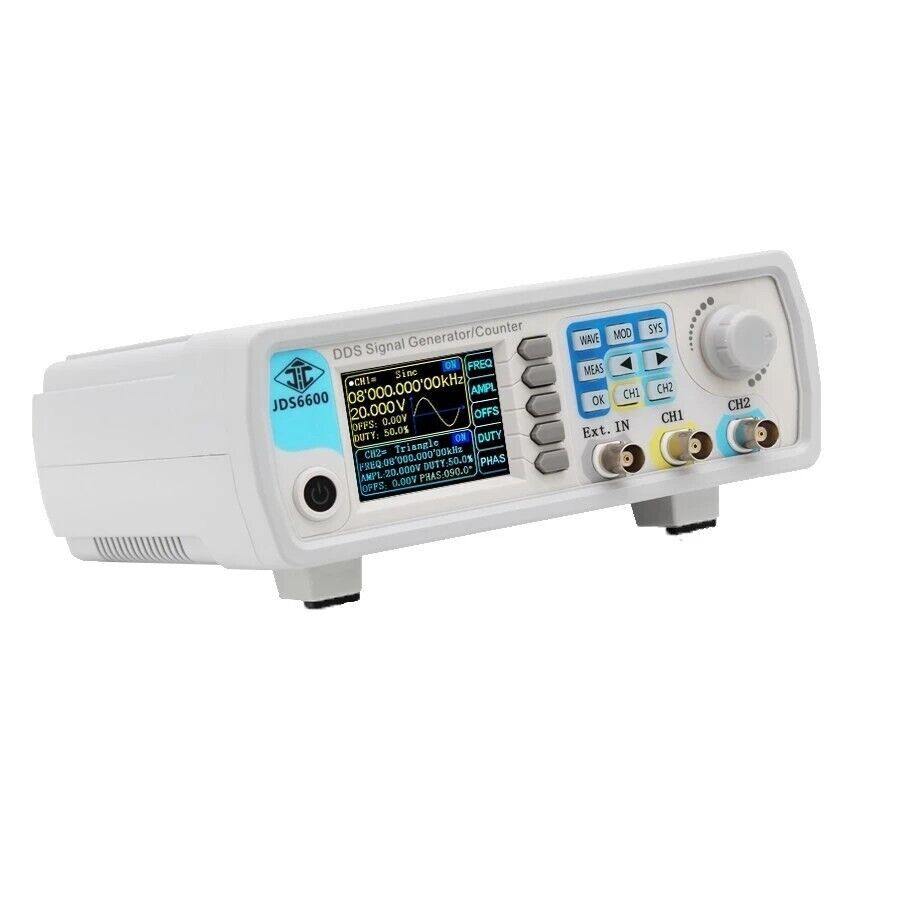 JDS6600 15-60MHz DDS Function Signal Generator CNC Arbitrary Waveform Pulse Wave