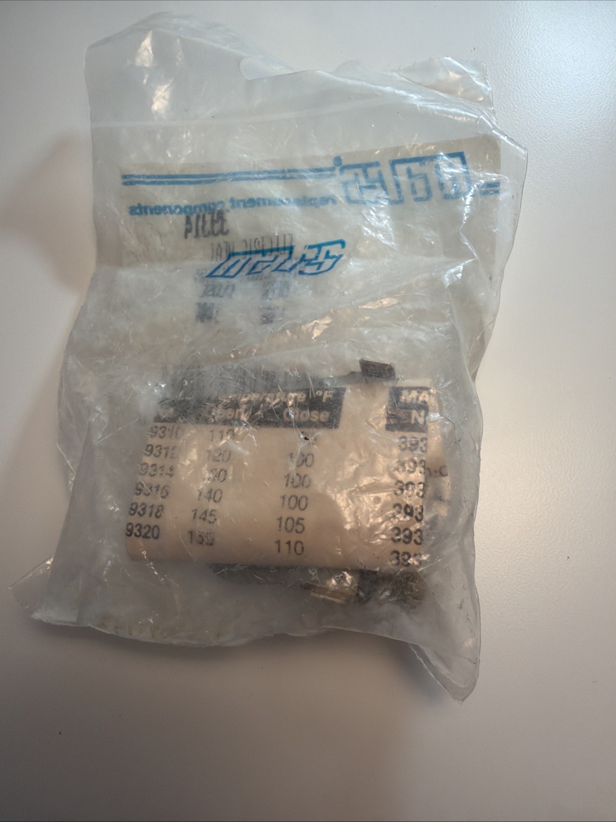 Mars High Limit Thermostat 39314
