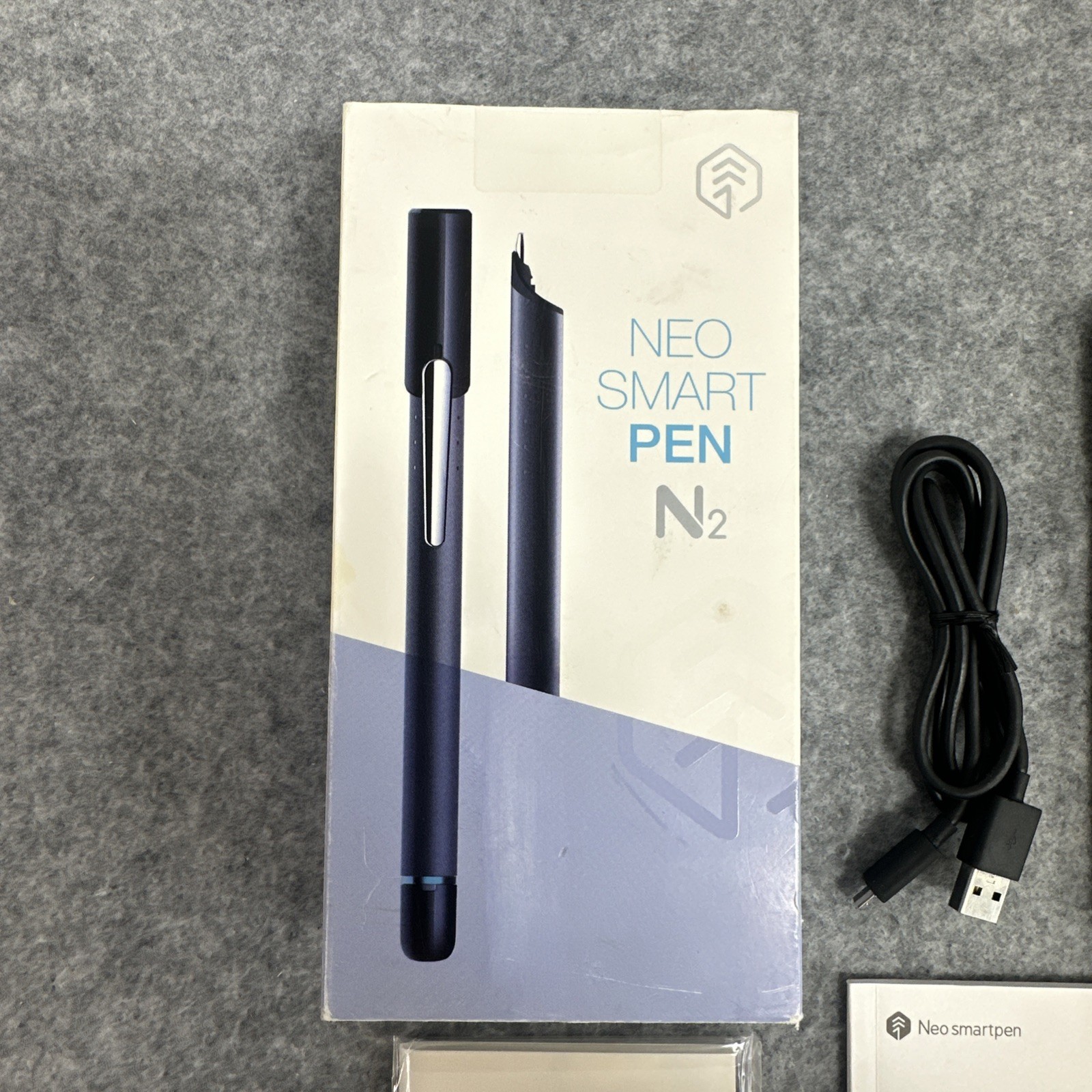 NEO SMARTPEN N2 Bluetooth Digital Pen Compatible with iOS Android - Titan Black