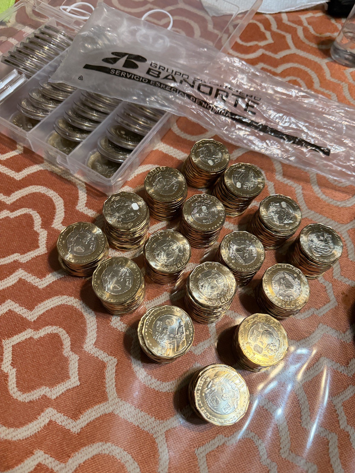 Full Set 4 Mexico 20 Pesos FIFA World Cup 2026 Commemorative Coins