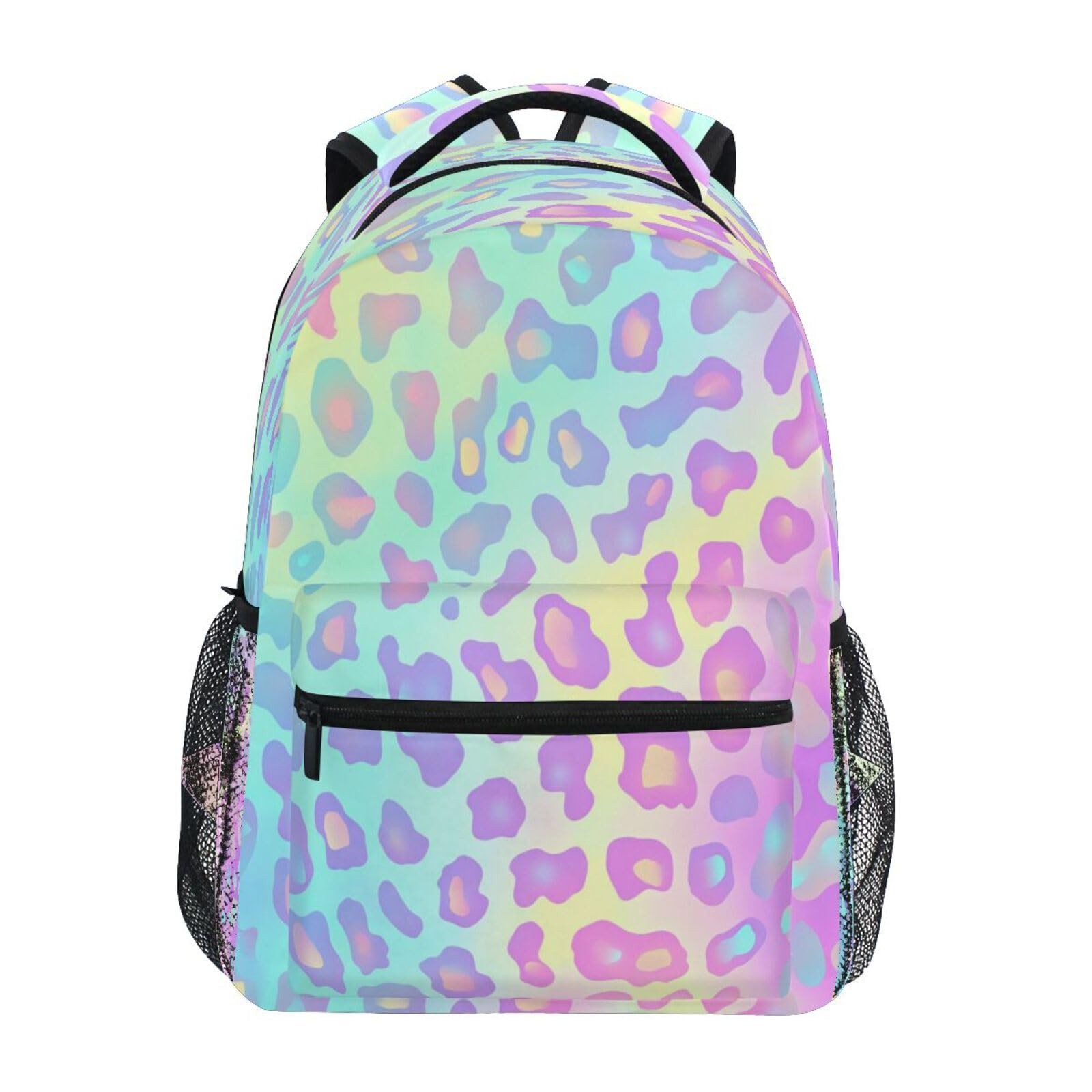 Kcldeci Laptop Backpack Bookbag Kids School Bags Backpacks Rainbow