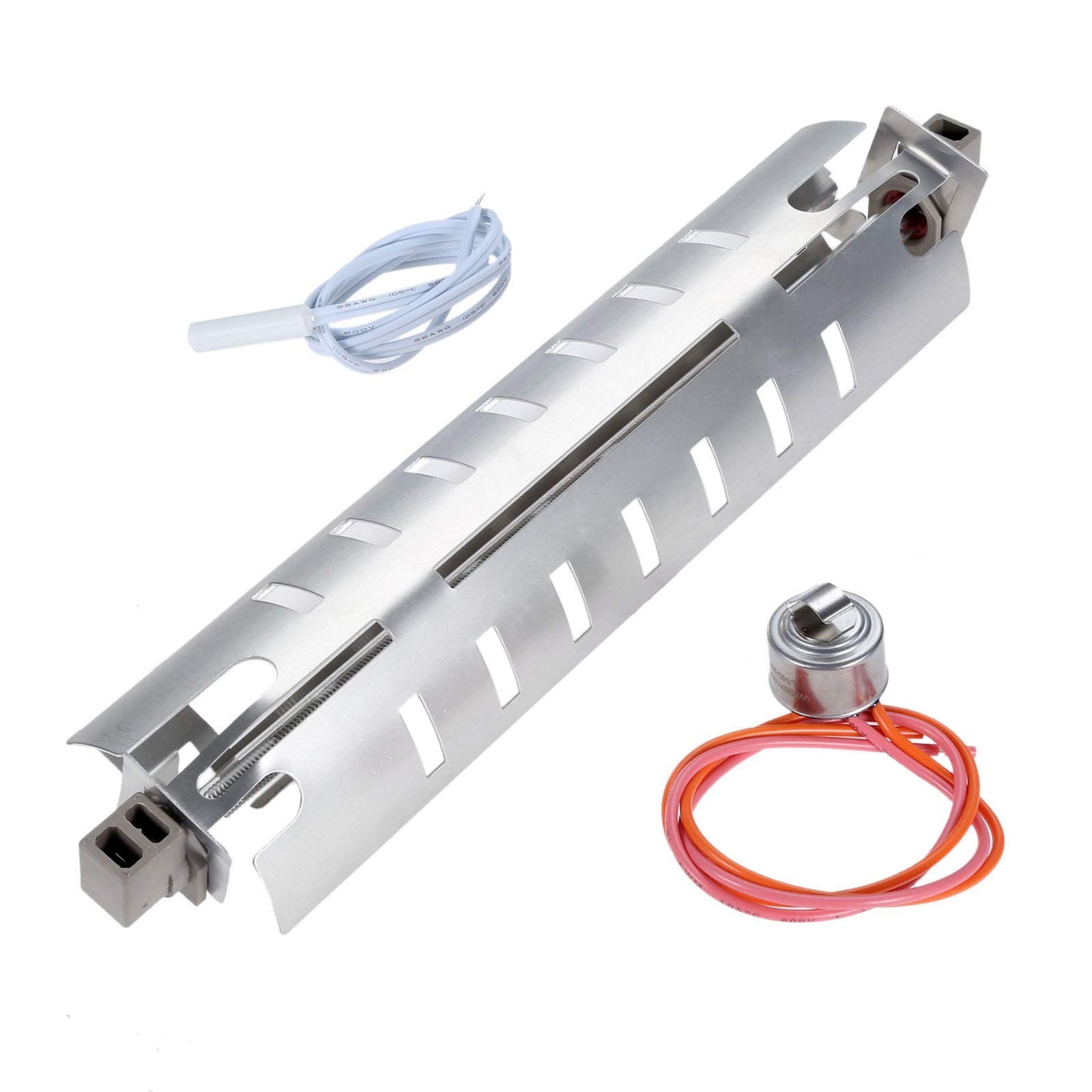 WR51X10055 Refrigerator Defrost Heater Kit, Temperature Sensor WR55X10025, Hi...