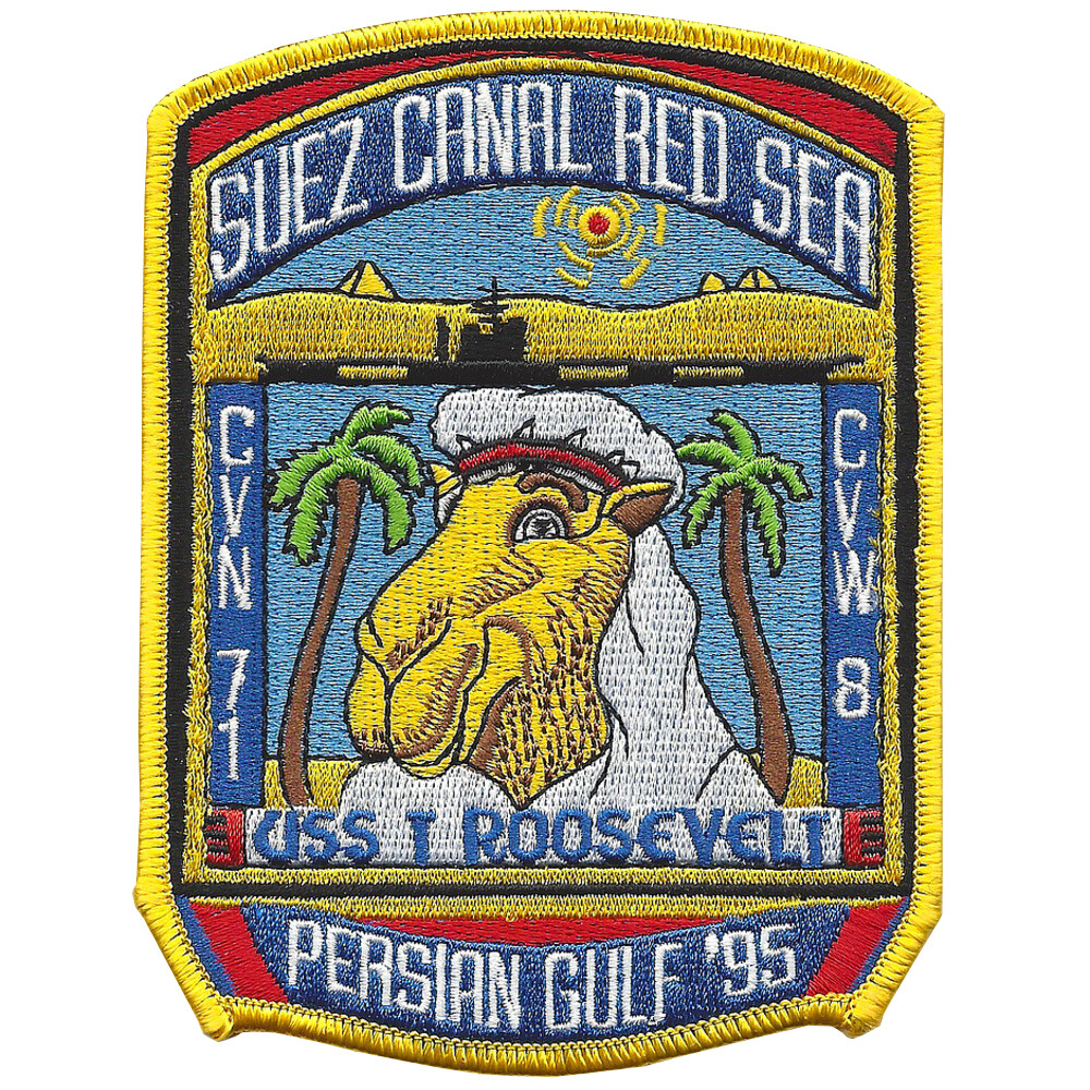 USS Roosevelt CVN-71 Persian Gulf 95 Patch