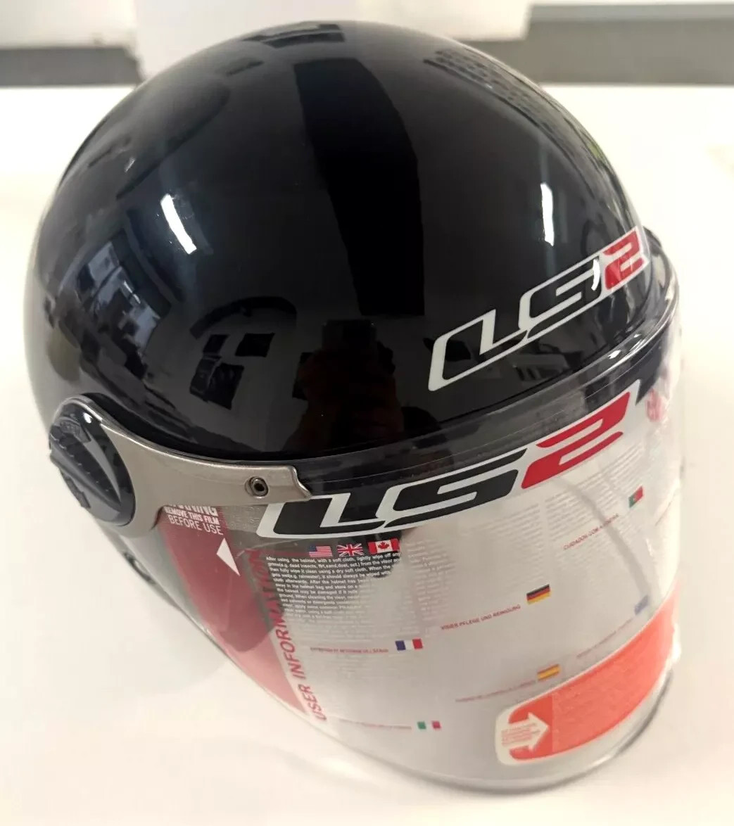 Baby Jet Helmet LS2 Size S Black