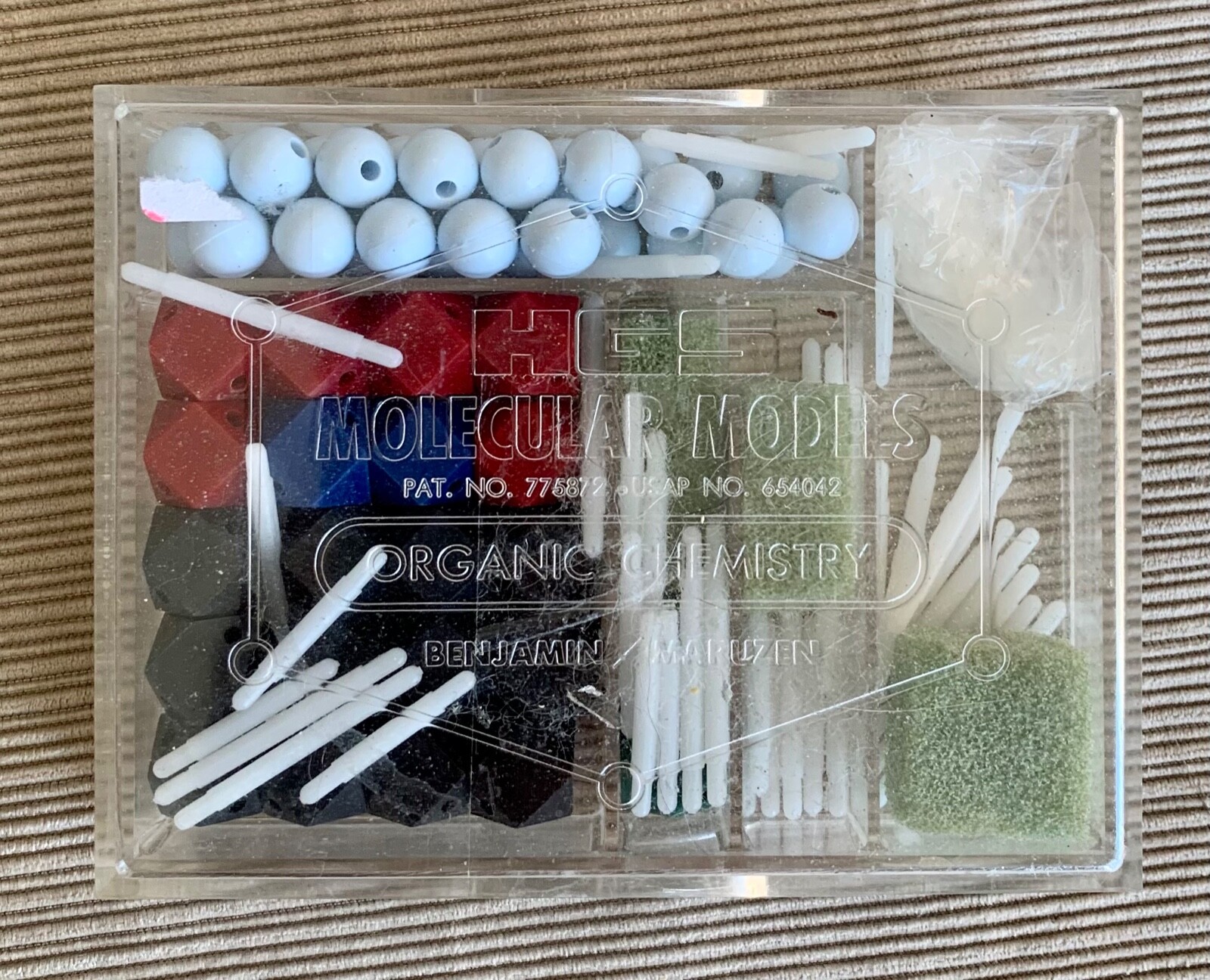 Vintage Organic Chemistry Molecular Model Set