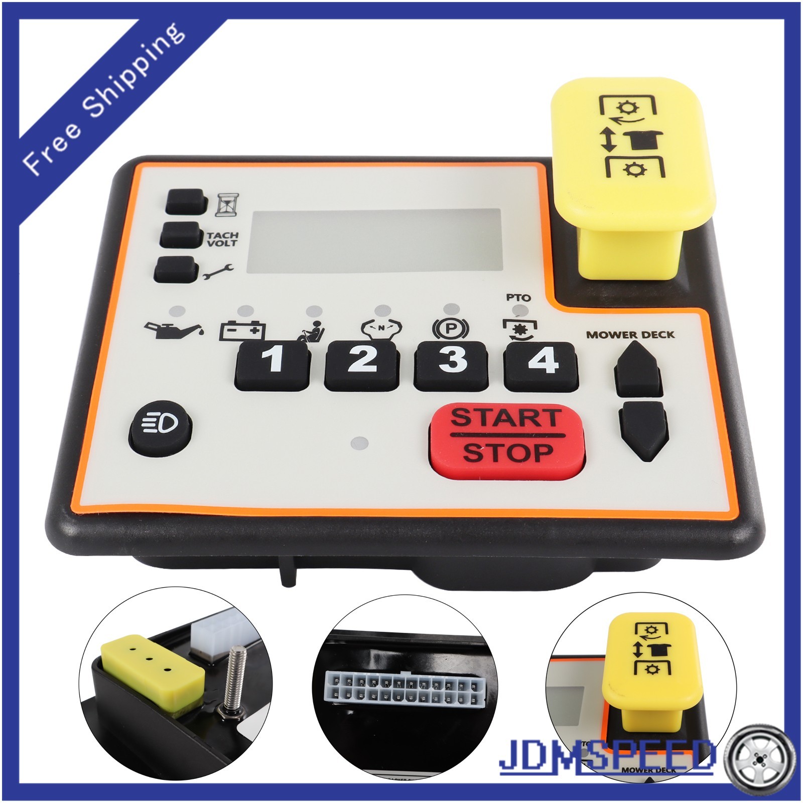 Control Panel Console Keypad For Spartan Mower Carb 486-0058-00, 486-0057-00