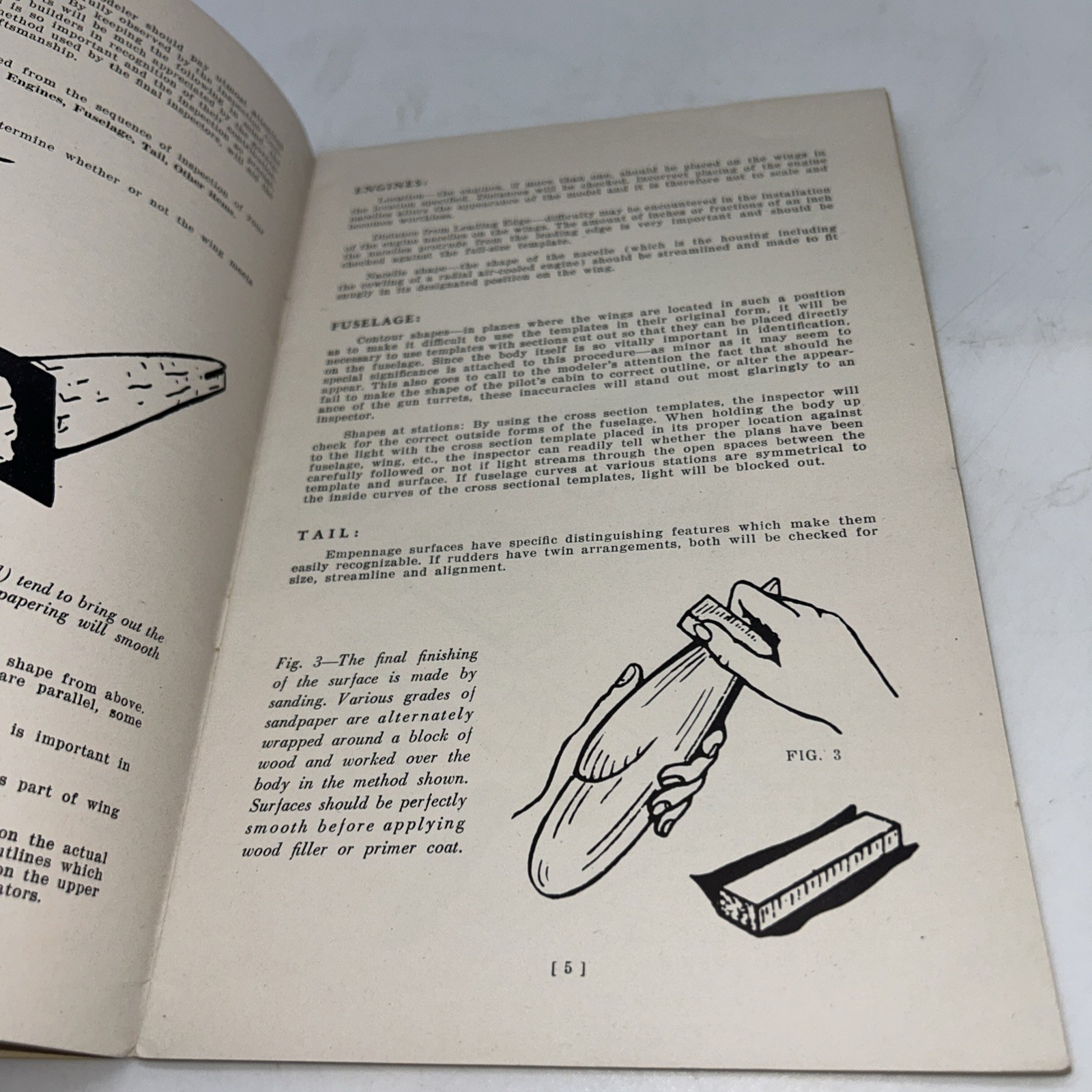 X-Acto Vintage Book How to Build solid scale Model Airplanes 3rd edition 1944