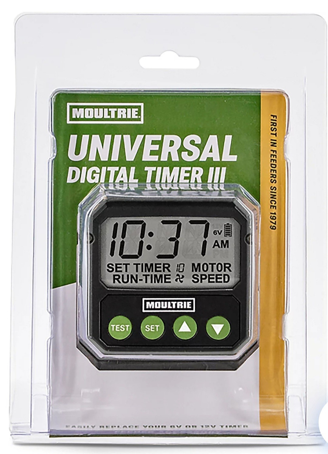 MOULTRIE UNIVERSAL DIGITAL TIMER III FOR WILDGAME FEEDER 6V/12V  MFA-15095