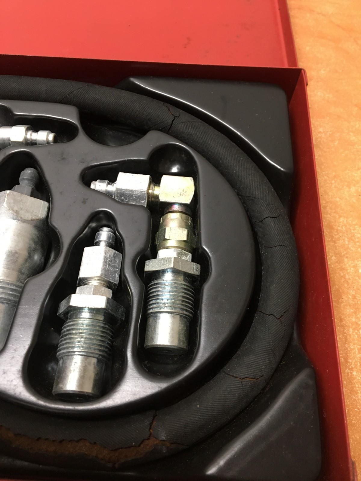 Diesel Engine Cylinder Compression Tester Pressure Test Kit FOR PARTS ONLY