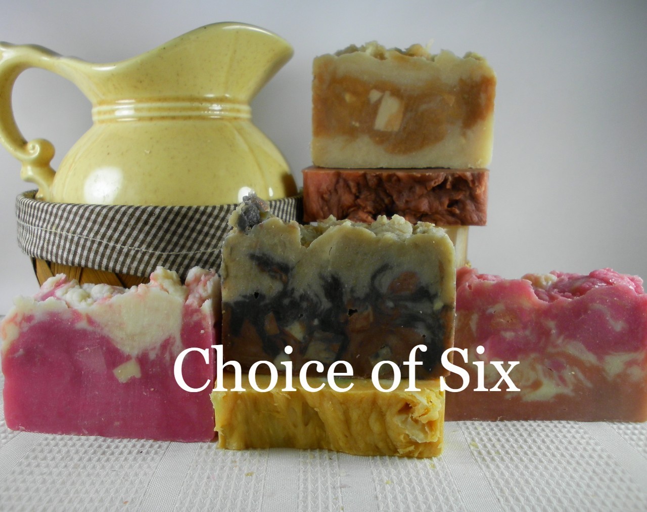 Goat Milk Soap Gift Set – 6 Natural Bars | Custom Scents | Handmade Self-Care