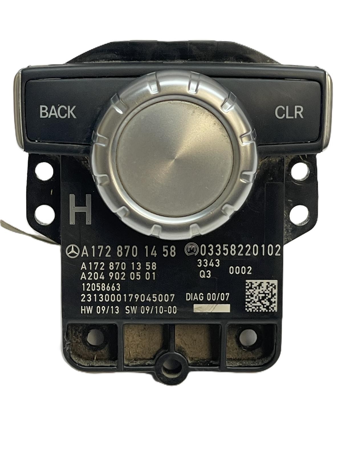 2014 MERCEDES CLS-CLASS Command APS Controller OEM A1728701458 Navigation Knob
