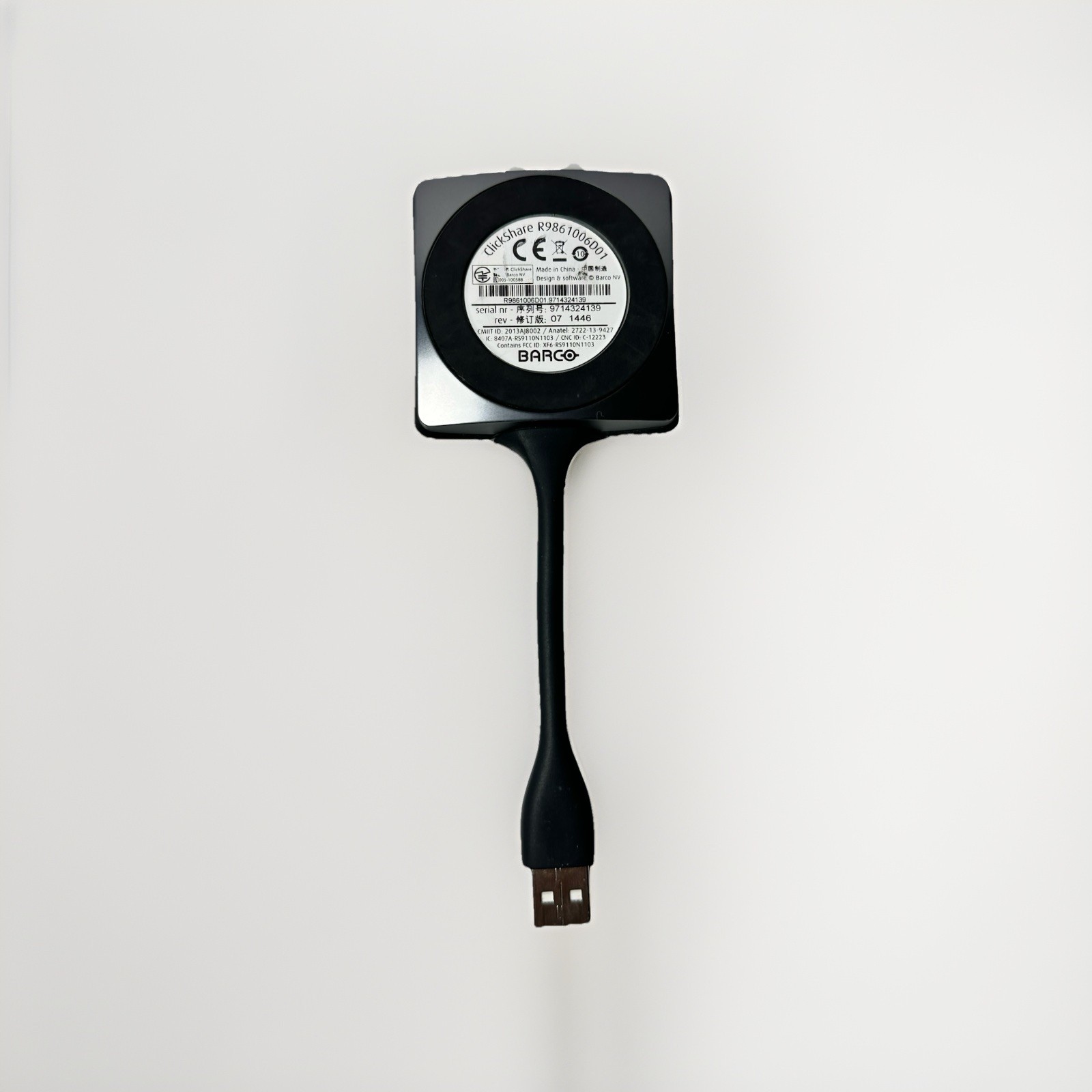 Barco R9861006D01 ClickShare USB Button AV Streamer