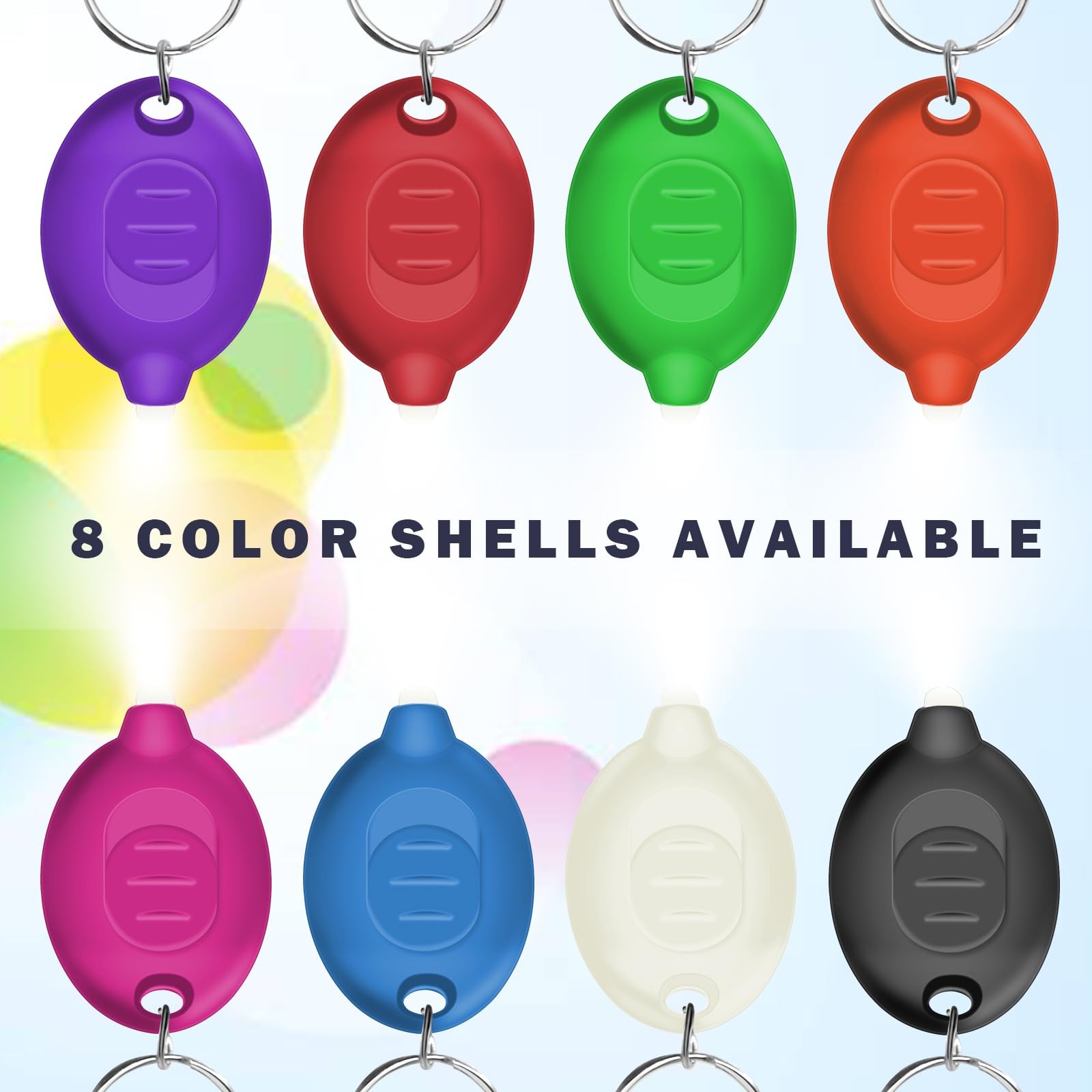 Mini LED Keychain Flashlight, Ultra Bright Tiny Flashlight, Small Keychain Fl...