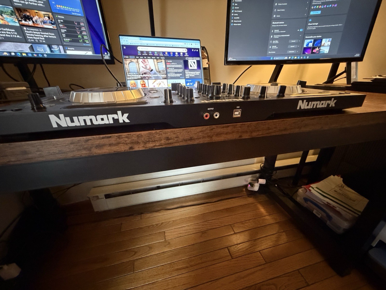 Numark Mixtrack Platinum 4-Deck DJ Controller for Serato DJ