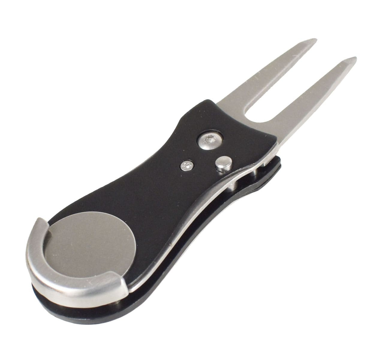 New Ray Cook Golf Switch Blade Divot Tool Black