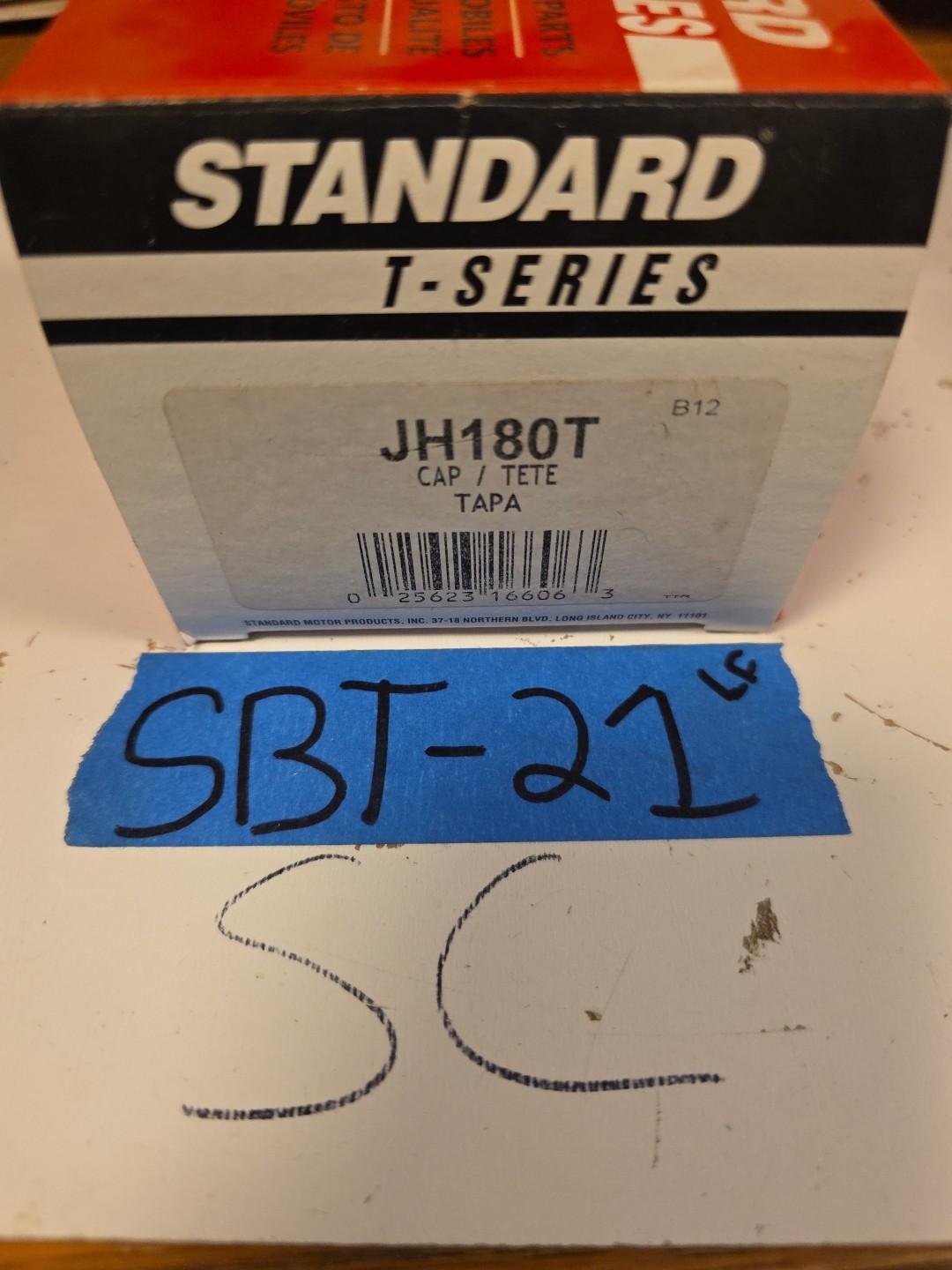 Standard JH180T Distributor Cap Ignition Tune-Up OE Replacement