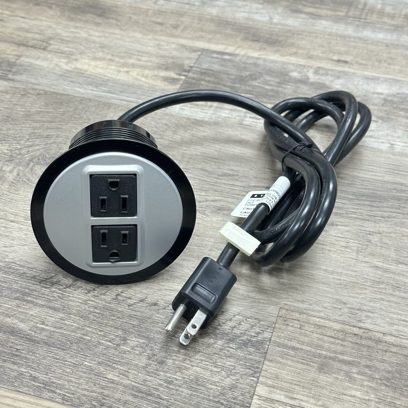 Byrne Node 2-Power Outlet Hole Mount Power Module 72" Cord BE03359-2-0-DZX-72