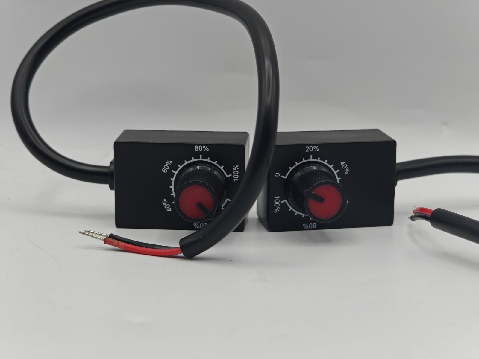 2 -DC 0-10V 1-10V Knob Dimmer Scale Potentiometer for LED Dimmable Lights